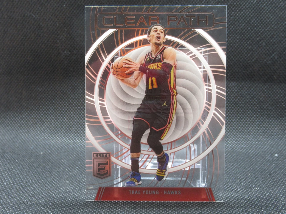 Trae Young 2023-24 Panini Donruss Elite Clear Path #20 - Image 1 of 2