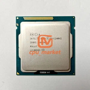 Intel Xeon E3-1240v2 SR0P5 3.4GHz 4 Cores 8MB 69W LGA1155 CPU Processor 1240 v2 - Picture 1 of 2