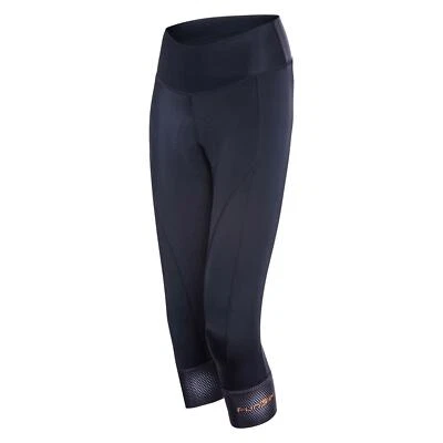 Funkier Bike India Ladies Pro 3/4 Tights in Black Medium - Image 1 of 4