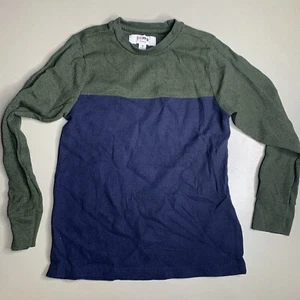 Copper Denim Sz 8 | Crew Neck Color Block Long Sleeve Thermal - Picture 1 of 3