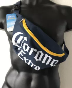 Original Corona Extra Blue Fanny Pack Official Corona Extra Beer Fanny Pack NWT - Picture 1 of 6