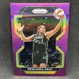 RESHANDA GRAY Purple 48/99 2022 Panini WNBA Prizm #142 Storm