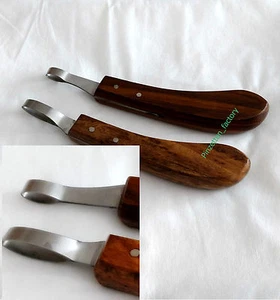 2er Schlaufenmesser, Hufmesser,Rinnmesser,Huf Pferd Klauenmesser,Schleifenmesser - Bild 1 von 7