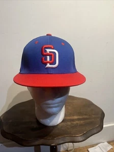 New San Diego Padres Dominicana Baseball Hat Cap Snapback One Size SGA - Picture 1 of 7