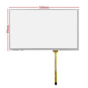 7 inch Resistive Touch Screen Glass Panel AT070TN92 AT070TN94 164*99mm 4-wire - Picture 1 of 4