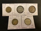 New ListingFive Country 1921 To 1961 5 Coin Mixed Arabic Xf Lot H60