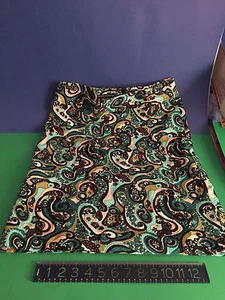 Multi color Fine textured Cotton DOLCE & GABBANA Skirt size 44 New without tags - Picture 1 of 5