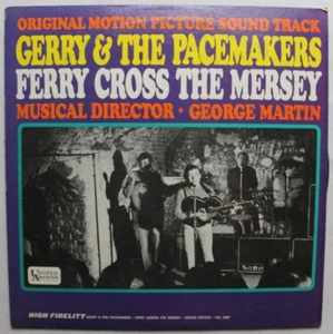 FERRY CROSS THE MERSEY SOUNDTRACK GERRY & THE PACEMAKERS LP 12" RECORD MONO - Picture 1 of 4