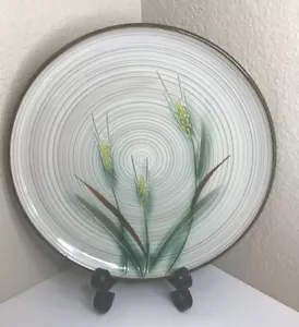 VtgFan Crest-Ware MUGI Hand Crafted and Painted Wheat 12.25" Serving Platter - Picture 1 of 8
