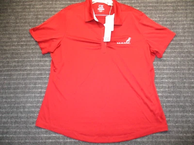 Camisa Polo Mack Trucking Mujer Talla 2XL XXL Cortador y Buck Mecha de Humedad Polo Nueva con Etiquetas Foto 1 de 4