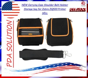 NEW Carrying Case Shoulder Belt Holster Storage bag for Zebra ZQ520 Printer SELL - Picture 1 of 9