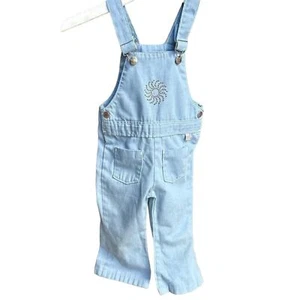 Vtg Western Days "Billy the Kid" Blue Overalls, 2T/3T - Picture 1 of 10