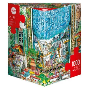 Heye Korky Paul Artists Mind Rompecabezas triangular 1000 piezas - LatestBuy - Imagen 1 de 1