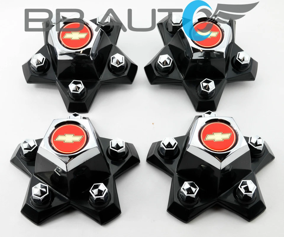 82-87 JUEGO TAPAS CENTRALES RUEDA RALLY CHEVROLET MONTE CARLO EL CAMINO MALIBU 14" NUEVO Foto 1 de 4