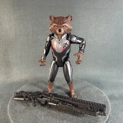 Marvel Titan Hero Series Avengers Rocket Raccoon Action Figure Missing Tail - Image 1 of 4