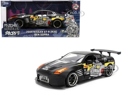 2009 NISSAN GT-R (R35) BEN SOPRA "MECHAGODZILLA" 1/24 DIECAST MODEL JADA 36707 - Image 1 of 4