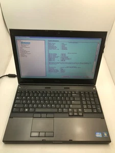 Dell Precision M4600 Intel Core i7-2760QM 15.6"- BOOTS/FUZZY SCREEN -MZ - Picture 1 of 7