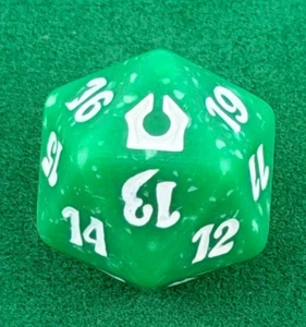 Magic MTG Green - Spin Down / D20 / Life Counter - Return to Ravnica - Bild 1 von 2