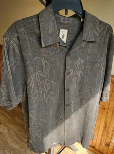 Jamaika Jaxx Kurzarm Seidenhemd Aloha Hawaii Blumen Herren M - Bild 1 von 8