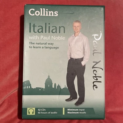Learn Italian with Paul Noble  12 CD & DVD & Booklet 13 Hours Listening Boxset - Image 1 of 4