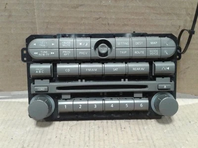 Panel de control de radio 2004 2005 04-05 INFINITI QX56 280987S008B Foto 1 de 4