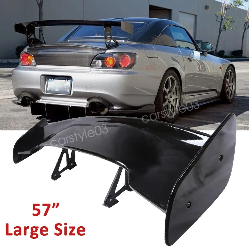 For Honda S2000 S2K AP1 AP2 Rear Spoiler Racing GT-Style Trunk Wing 57" Glossy Foto 1 de 4