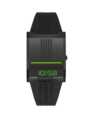 Bulova 98C141 Computron D-Cave Edición Especial Cuarzo Digital Pantalla LED Reloj Foto 1 de 4