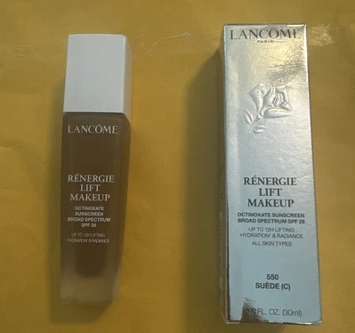 Lancôme RÉNERGIE LIFT Anti-Wrinkle 12 HR Lifting Foundation SPF 26 - 550 Suede C - Image 1 of 4