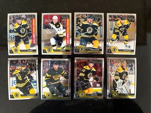 Lote de 8 - 2016-17 O-Pee-Chee Platinum BOSTON BRUINS / Pastrnak, Marchard, Rask+ - Imagen 1 de 2