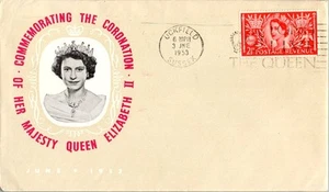1953 Queen Elizabeth II Coronation First Day Cover - Uckfield Sussex - FDC - Imagen 1 de 1
