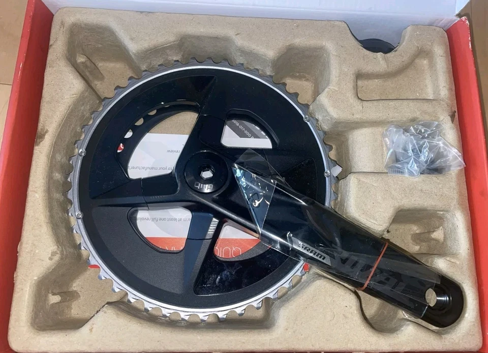 Juego de bielas medidor de potencia Quarq Rival AXS 2x12 48/35 172,5 00,3018,294,002 Foto 1 de 3