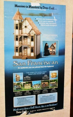 Dura-Craft SF-22 SAN FRANCISCAN casa de muñecas kit NUEVO Duracraft Foto 1 de 4