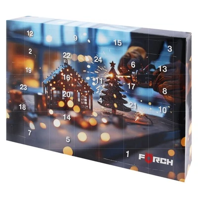 FOERCH WERKZEUG-ADVENTSKALENDER 2025 1 STK Bits Ratsche Geschenk Dekoration - Bild 1 von 2