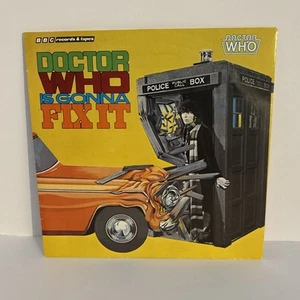 1983 Doctor Who Is Gonna Fix It 45 RPM Vinyl Record BBC Records - Picture 1 of 6