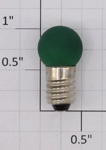 Lionel 432G 18 Volt Screw Base Translucent Green Large Globe Light Bulb (1) - Picture 1 of 1