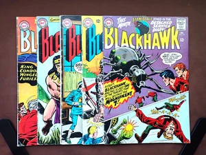 BLACKHAWK COMIC LOT #187  188  193  209  217  SILVER AGE  5 BOOKS - Picture 1 of 11