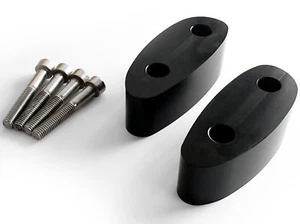 Mirror Extenders Spacers Suzuki 2003 - 2015 SV650S SV 650 650S SV650 K3 K4 K5 K6 - Picture 1 of 6