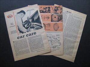 1953 "Car Care--Better Lighting--upgrades/repairs"--vintage '53 four-page guide