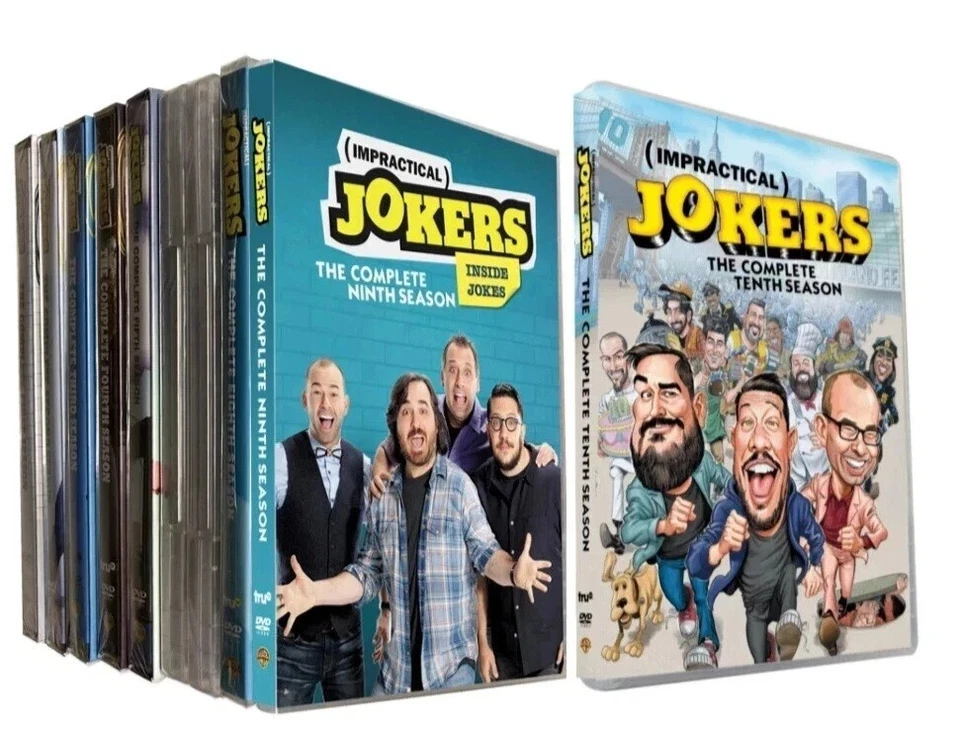 Impractical Jokers The Complete Series Seasons 1-10 ( DVD 36-Disc Box Set ) NEW - Image 1 of 1
