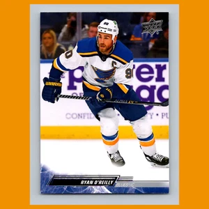 Tarjeta de hockey Ryan O'Reilly #405 2022 Upper Deck St. Louis Blues NHL CASI NUEVA - Imagen 1 de 3