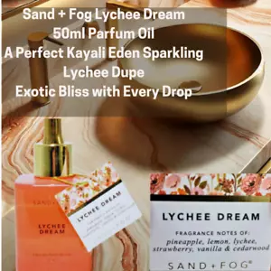 Sand + Fog Lychee Dream Parfum Oil 50ml - Luxurious, NEW - Picture 1 of 4