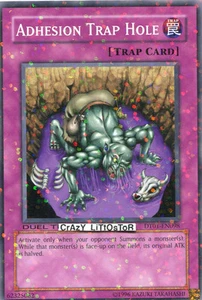 YU-GI-OH ADHESION TRAP HOLE DUEL TERMINAL COMMON NM/MINT DT01-EN098 - Picture 1 of 1