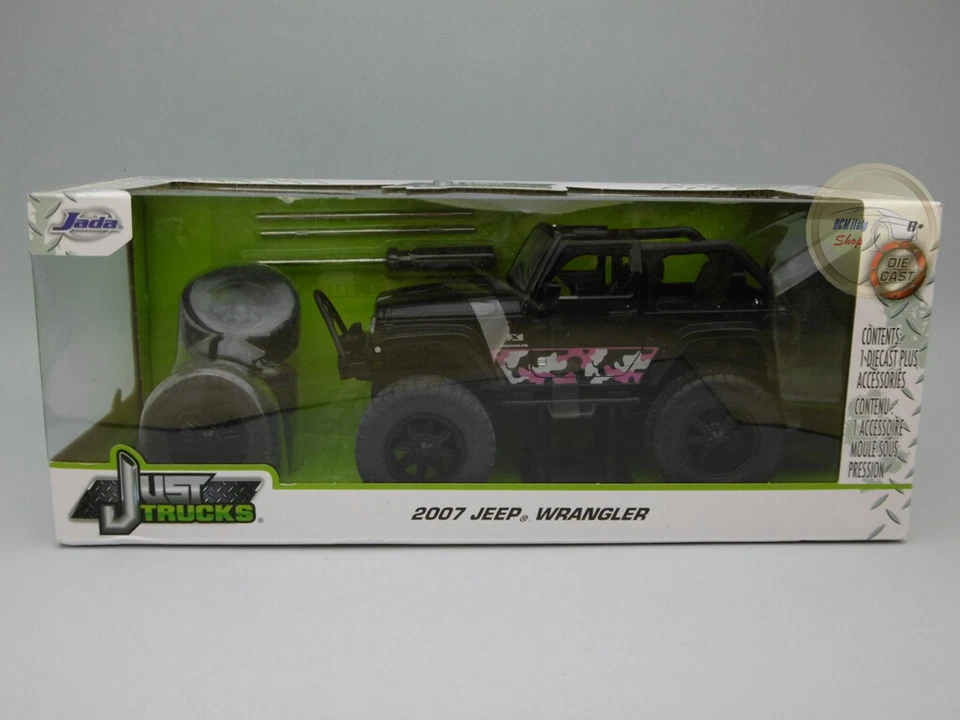 Jeep Wrangler Off Road (2007) - Jada Toys Just Track1:24 - JA31560BK - Immagine 1 di 1