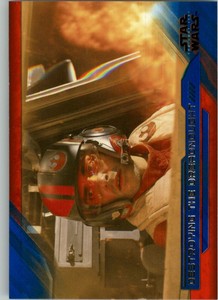 2018 Star Wars The Last Jedi Series Two Blue #9 Destroying the Dreadnought