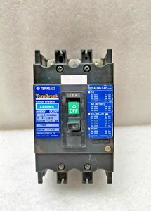 TERASAKI TEMBREAK XS50NS CIRCUIT BREAKER 15A 3 POLE - Picture 1 of 9