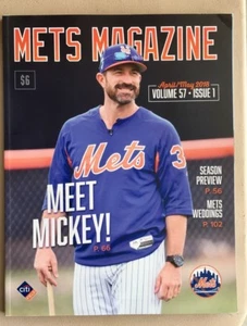 NEW YORK METS MAGAZINE APRIL/MAY 2018 VOLUME #57 ISSUE #1 CHAMPIONS 176 PAGES - Picture 1 of 1