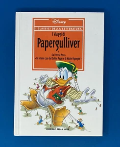 Donald Duck Disney Italian Language HardCover Paperguilliver, Gulliver's Travels - Picture 1 of 16