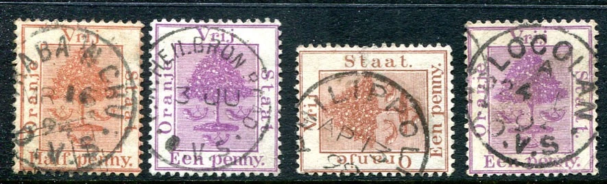 ORANGE FREE STATE (18493) postmark/cancels - Image 1 of 1