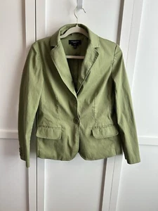 Talbots Green Pleated Back Blazer Size 10 - Picture 1 of 5