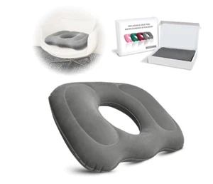 Medical Donut Pillow – Large Memory Foam Orthopedic Cushion for Tailbone & Sciat - Picture 1 of 14